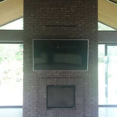 Камин с топкой Brunner 75/90 и электроникой EOS