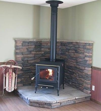 Монтаж камино печи