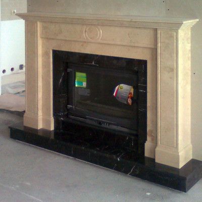 Камин пристенный