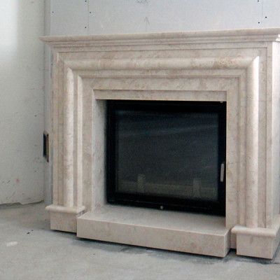 Камин угловой