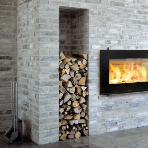 Пристенный камин HWAM I30 / 55 insert