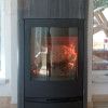 Печь камин фирмы Lotus с притоком воздуха с улицы
