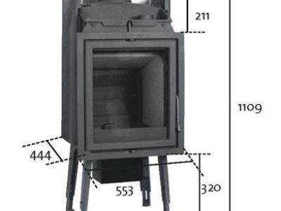Jotul I 350 Flat Glass