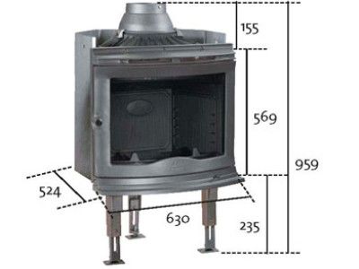 Jotul I 80 Maxi Panorama