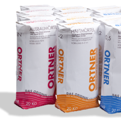 Ассортимент продукции ORTNER