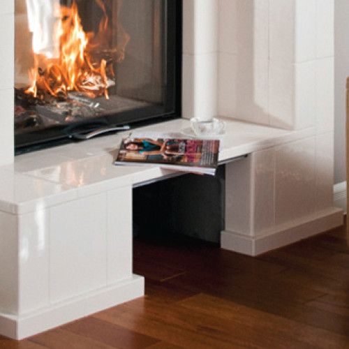 Каминная полка "3" SLIM