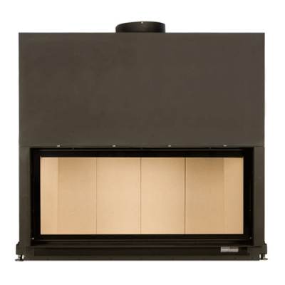 Архитектурный камин с прямым стеклом 53/121