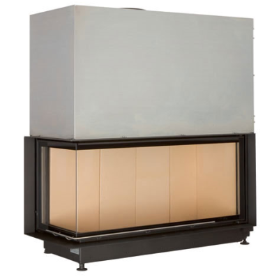 Архитектурный угловой камин 53/121/50 Eck