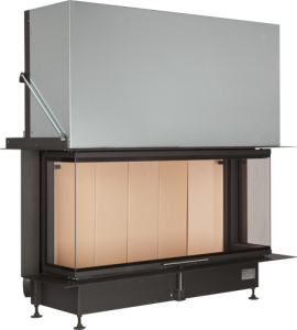 Панорамный камин 51/25/101/25