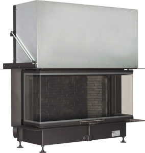 Панорамный камин 57/25/121/25 anthrazit