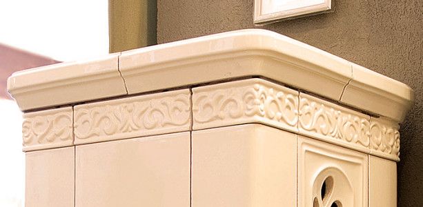 Плитка коронарная "6"