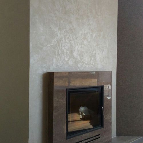 Камин с прямым стеклом и горизонтальным открытием Brunner 57/67