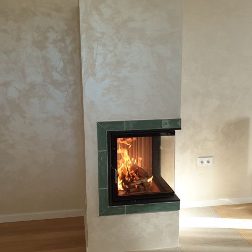 Камин пристенный угловой Brunner 52/5757